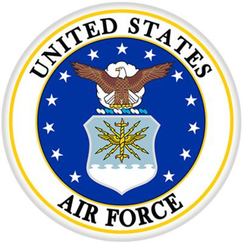 MG0818 Magnet - USAF Emblem Button - 3 in.