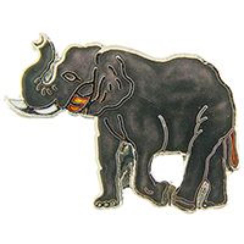 P00225 Pin - Elephant - 1 in.