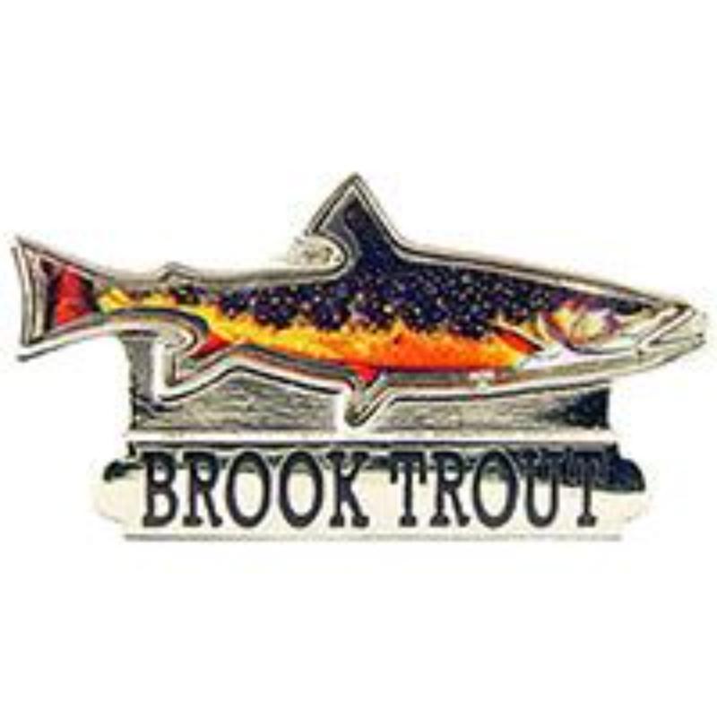 P00240 Pin - Fish, Trout, Brook - 1 in.