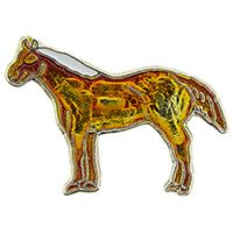 P00246 Pin - Horse, Palomino - 1 in.