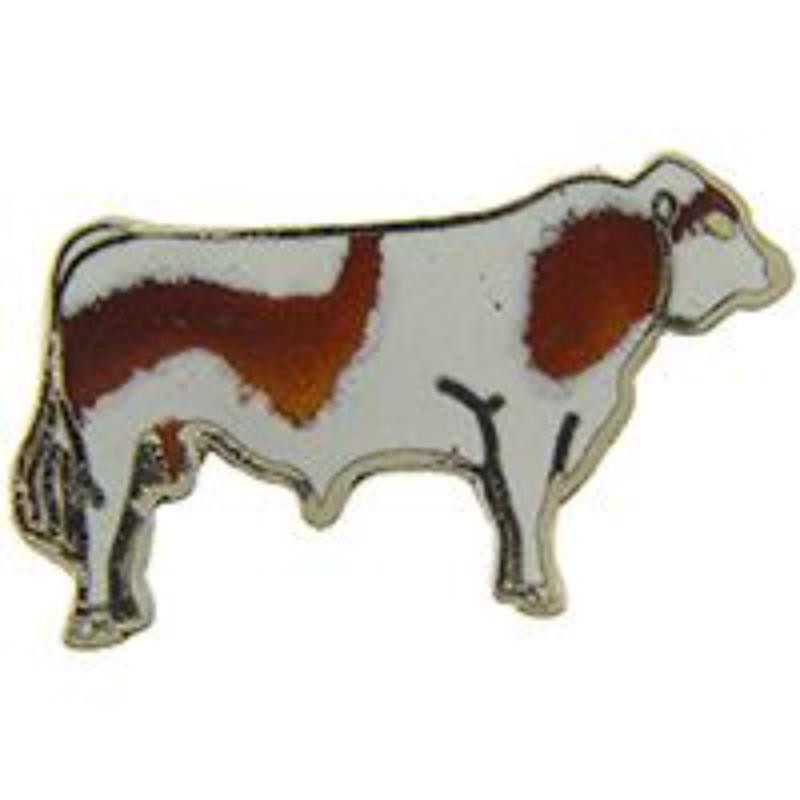 P00294 Pin - Bull, Simmental - 1 in.