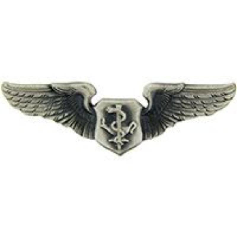 P12646 Mini Wing Pin - USAF, Flight Nurse, Basic - 1.25 in.
