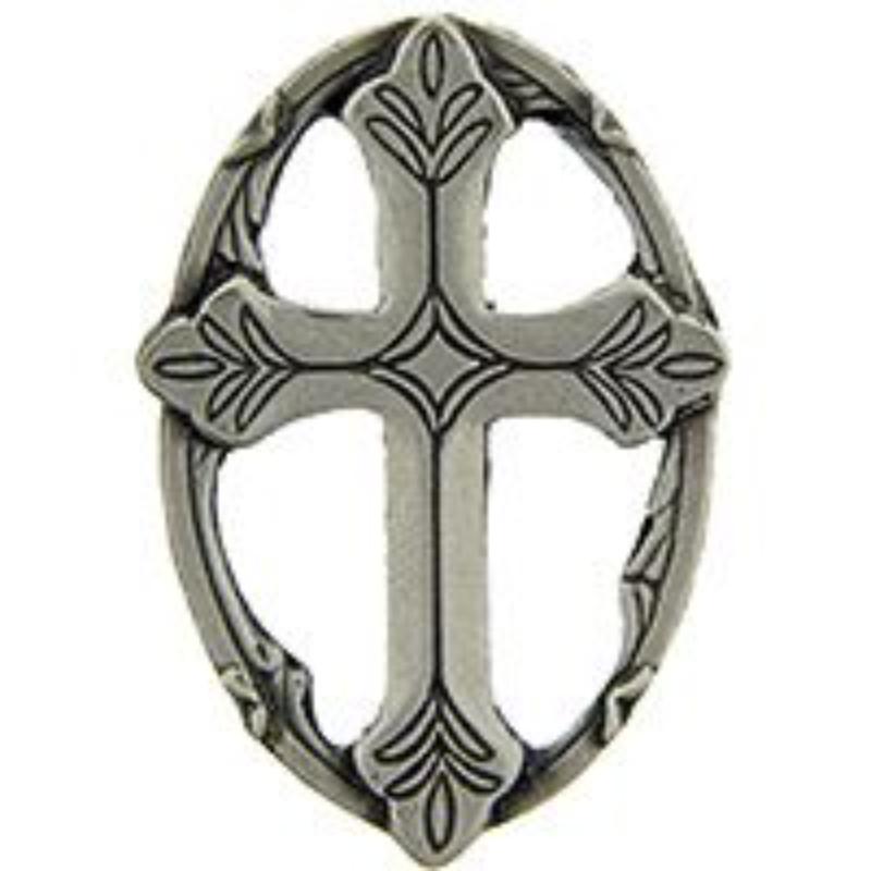 P00715 Pin - Religious, Cross - 1 in.