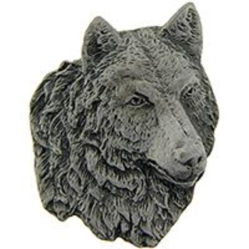 P00739 Pin - Wolf, Pewter - 1 in.