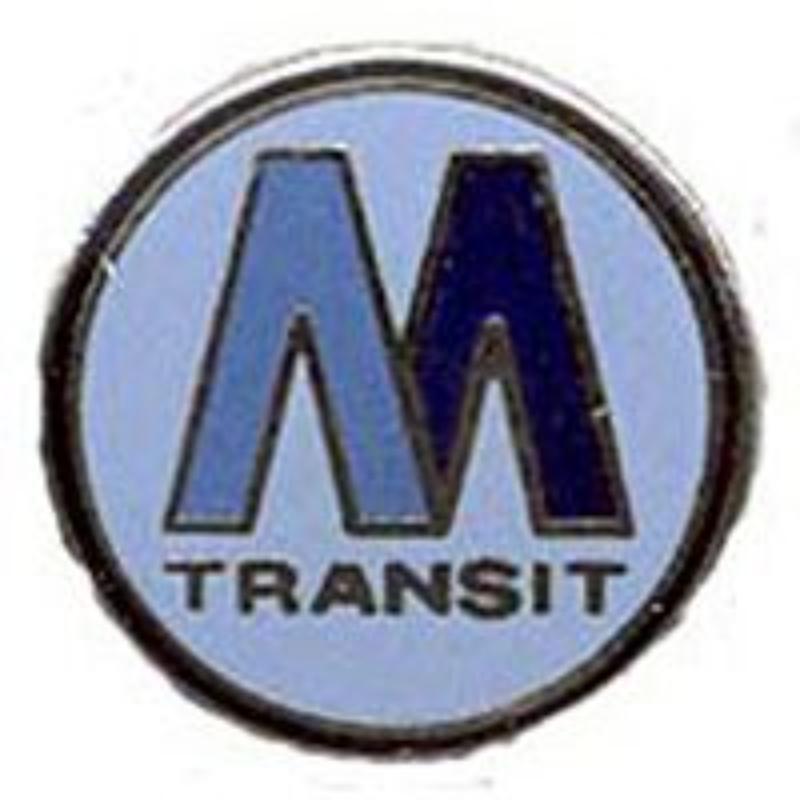 P01266 Pin - RR, Metro Transit - 1 in.