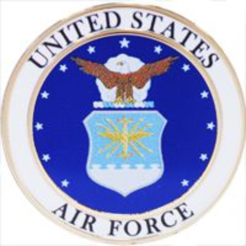 P12775 Pin - USAF Emblem D - Reg - 1 in.