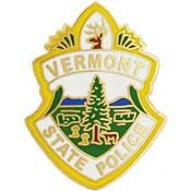 Picture of Eagle Emblems P02545 Pin - Police Patch&#44; Vermont - 1.125 in.