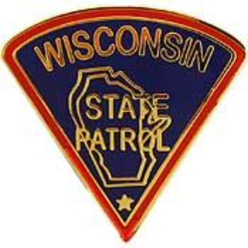 Picture of Eagle Emblems P02549 Pin - Police Patch&#44; Wisconsin - 1.125 in.