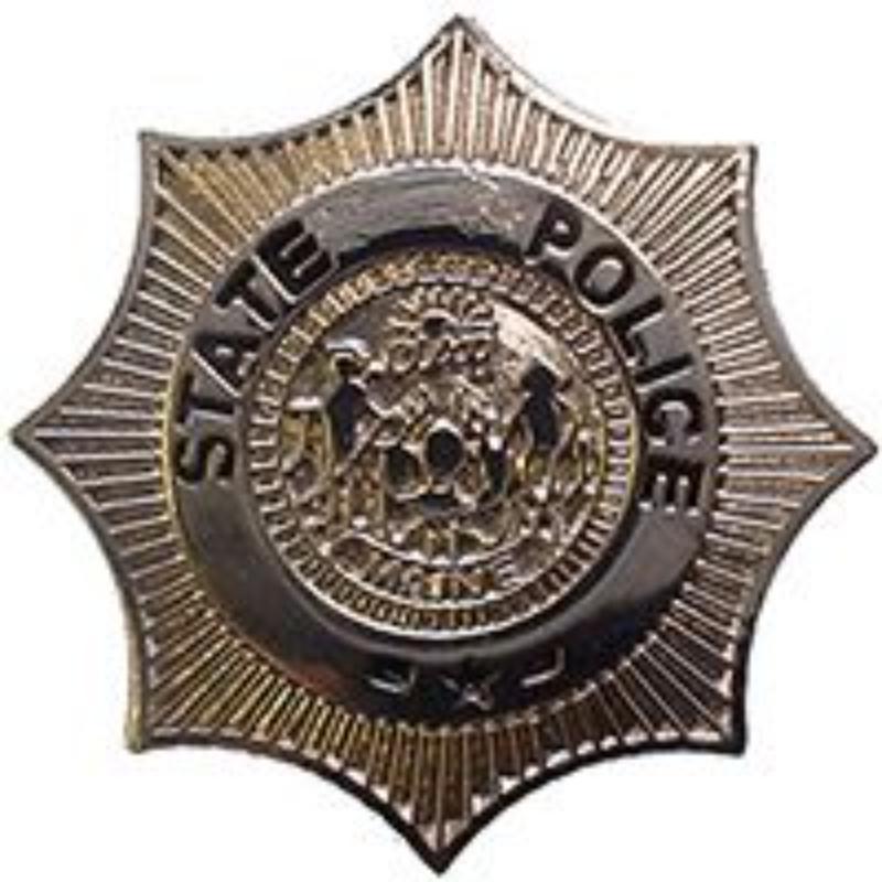 P02619 Pin - Police decal, Maine - 1 in.