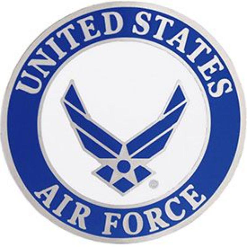 P03627 Pin - USAF Symbol II - Extra Large - 1.5 in.