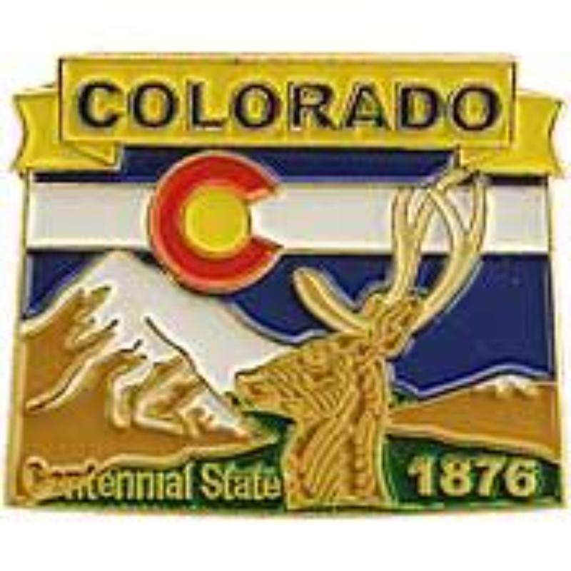 P09206 Pin - Colorado - 1 in.