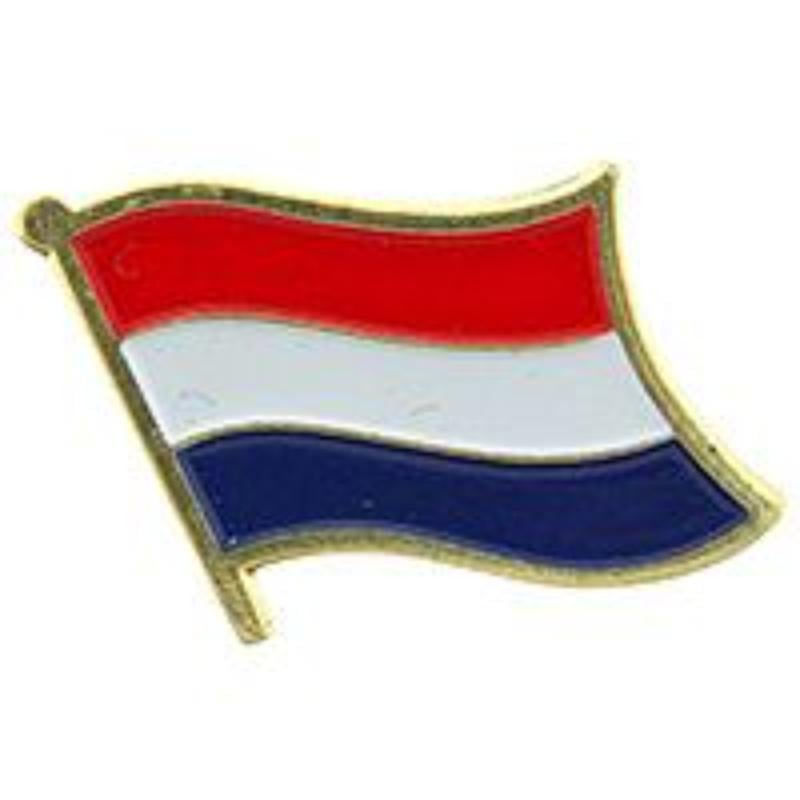 Holland Flag Pin - 1.625 in. - Durable Design - Military Theme