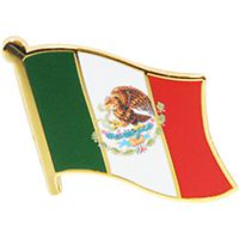P09571 Flag Pin - Mexico - 1.625 in.