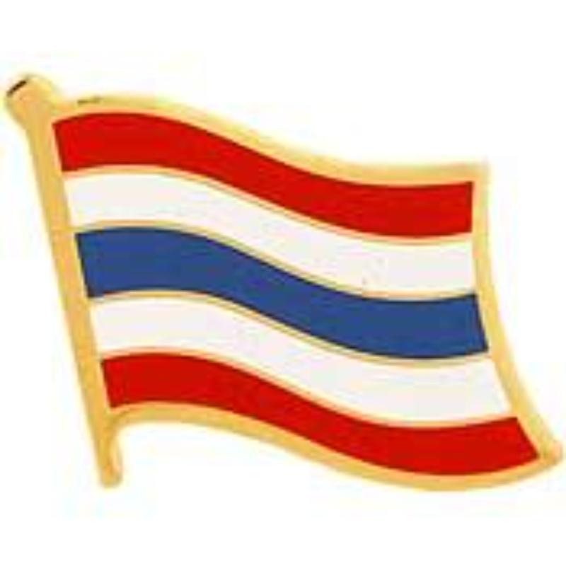 P09606 Flag Pin - Thailand - 1.625 in.