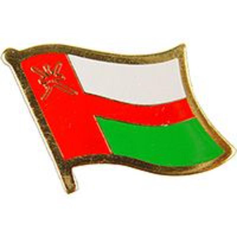 P09647 Flag Pin - Oman - 1.625 in.