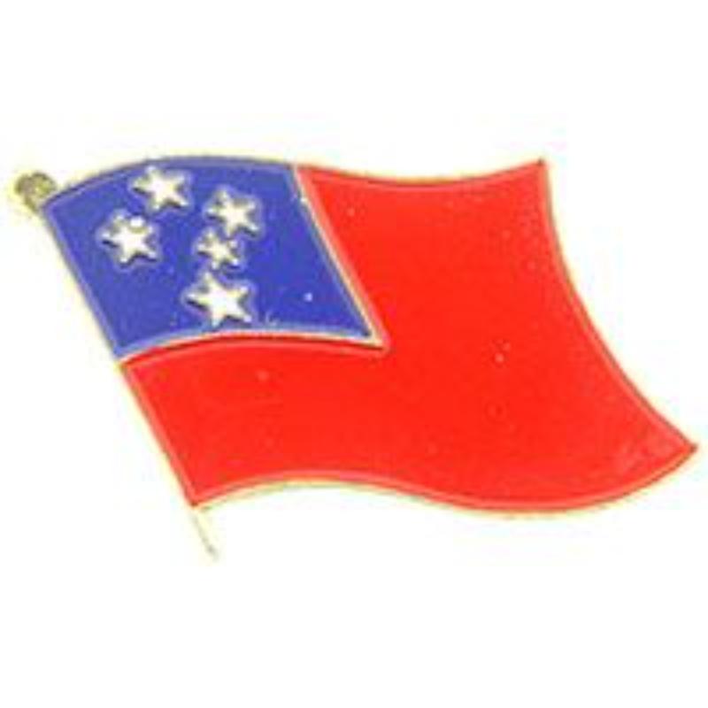 P09661 Flag Pin - West Samoa - 1.625 in.