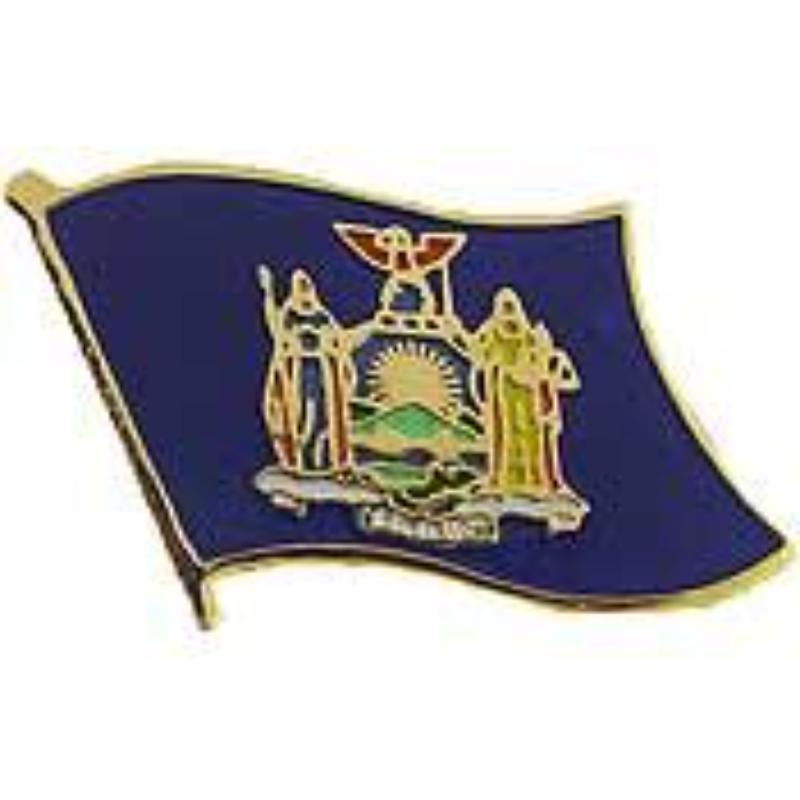 P09933 Flag Pin - York - 1.625 in.