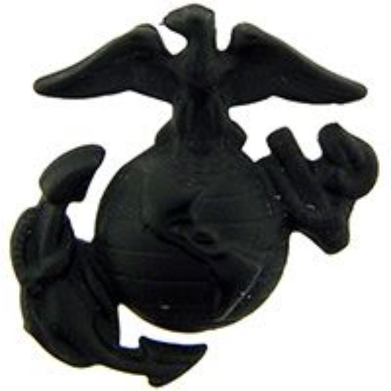 P10240 Pin - USMC, Emblem, B3, Left - Collar-Subdued - 1 in.
