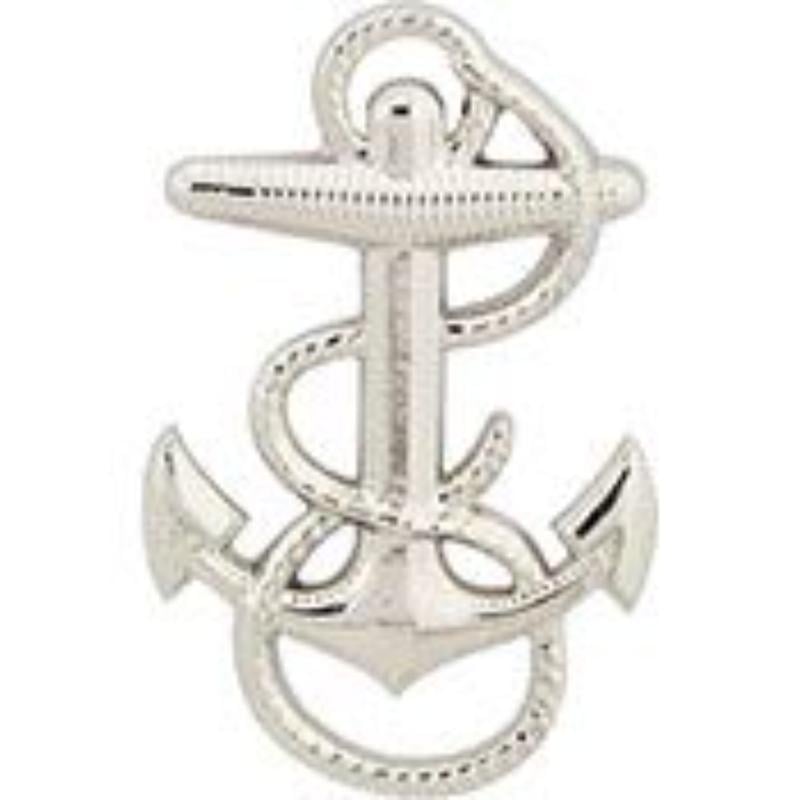 P12624 Pin - USN, Wave, Anchor, NPC - 1.125 in.