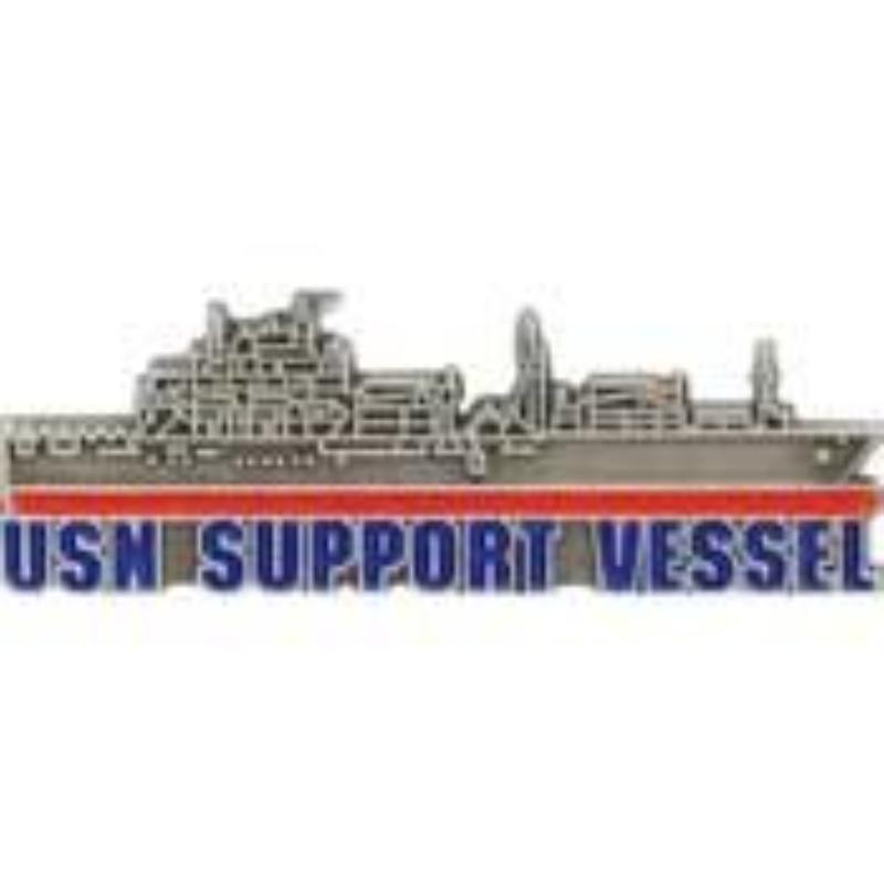 P14163 Pin - Ship, USN, Logistics Support - 1.38 in.