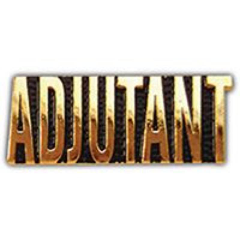 P14205 Pin - Script, Adjutant - 1 in.