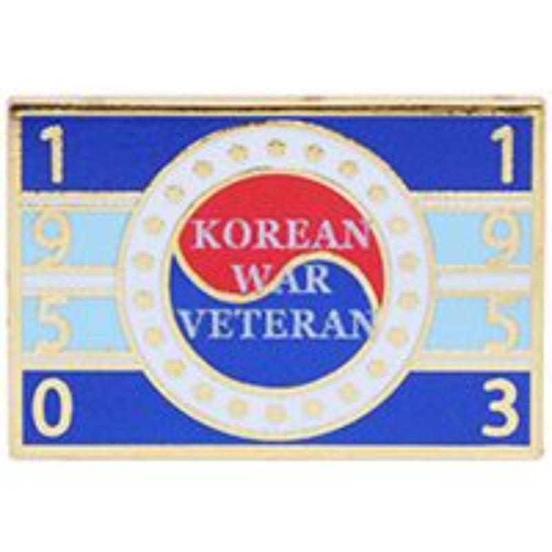 P14238 Pin - Korea, War Veteran - 1 in.
