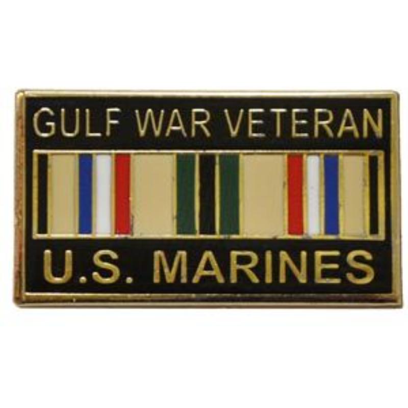 P14247 Pin - Gulf War, USMC, Veteran - 1.125 in.
