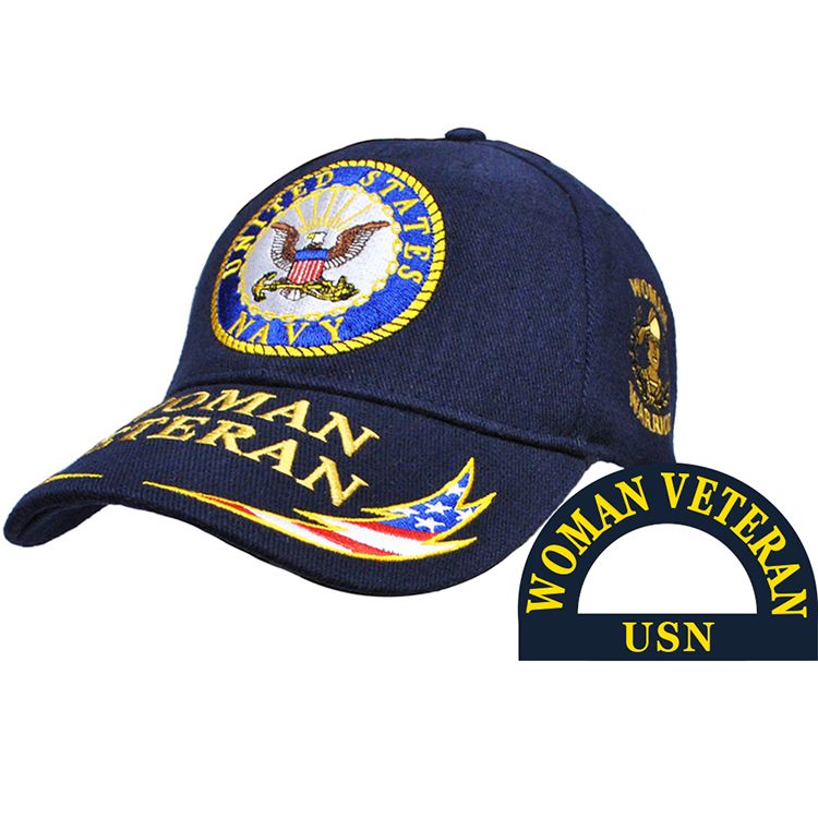 CP00206 Cap - USN, Woman Veteran