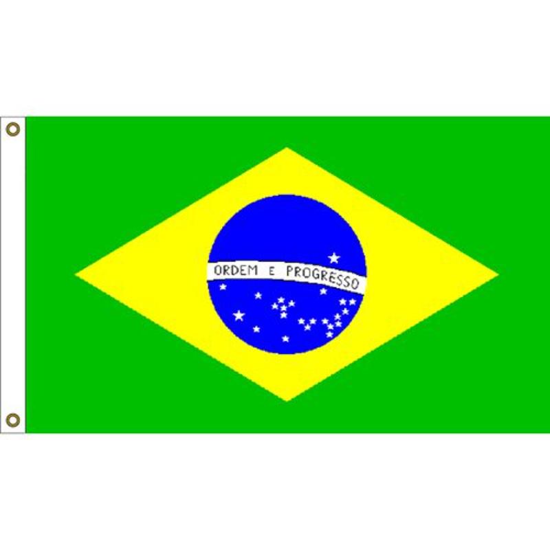 F1014 Flag - Brazil - 3 x 5 ft.