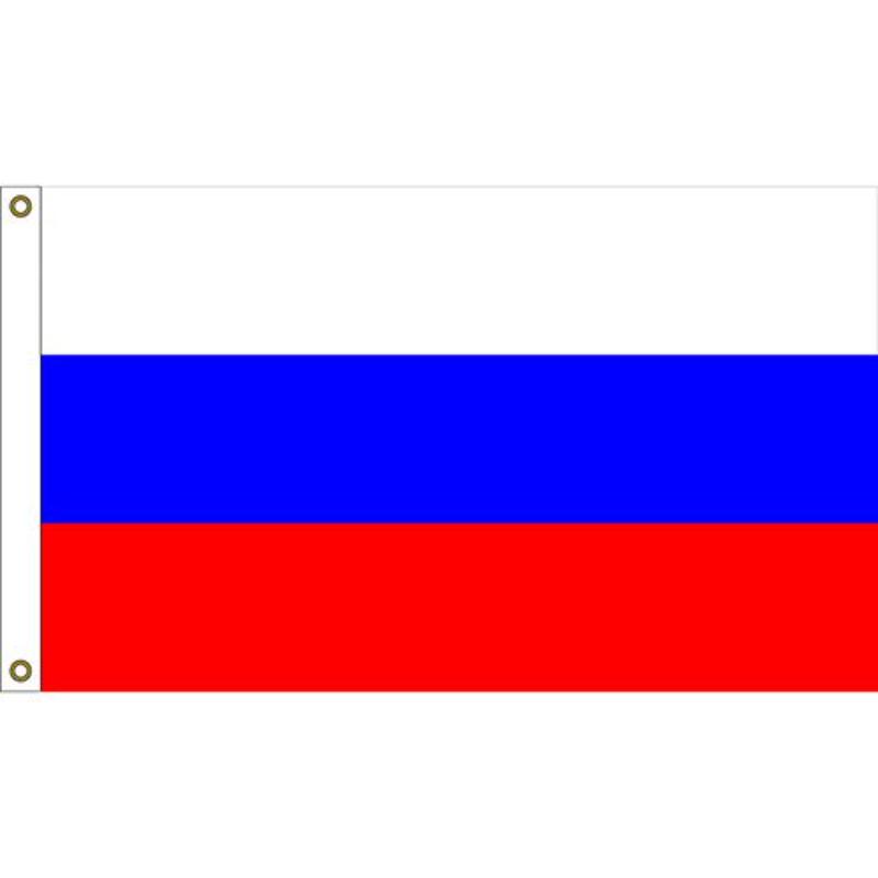 F1094 Flag - Russia - 3 x 5 ft.