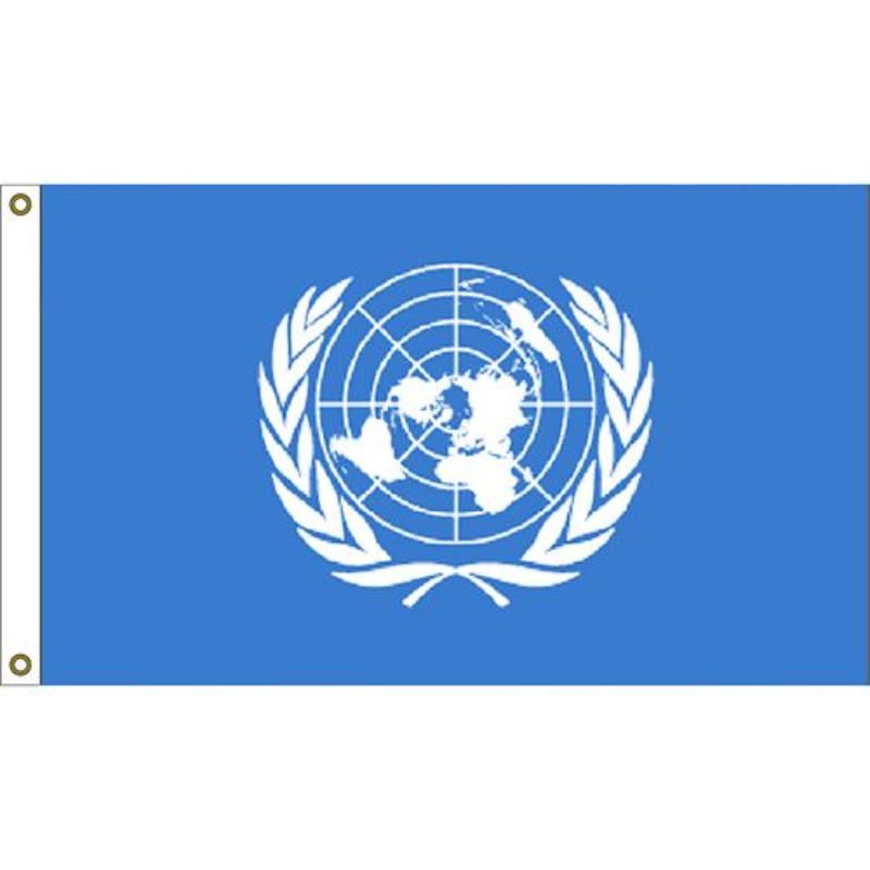 F1116 Flag - United Nations - 3 x 5 ft.
