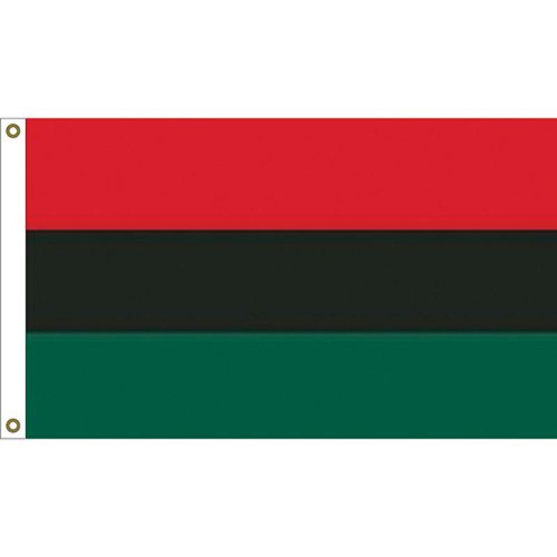 F1137 Flag - Afro, America - 3 x 5 ft.