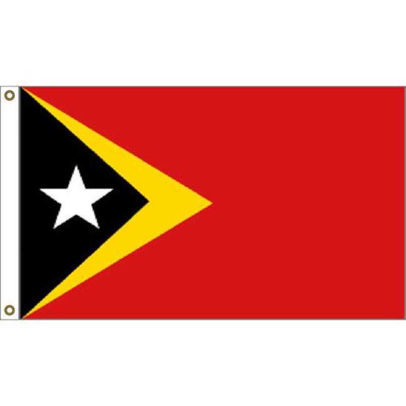F1296 Flag - East Timor - 3 x 5 ft.