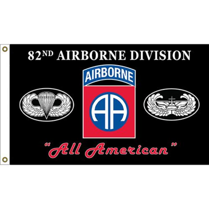 F1340 Flag - Army, 82nd Airborne, All - 3 x 5 ft.