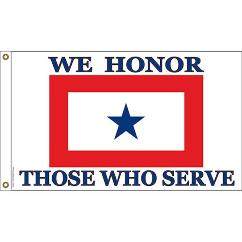 F1360 Flag - Family Member In Service - We - 3 x 5 ft.