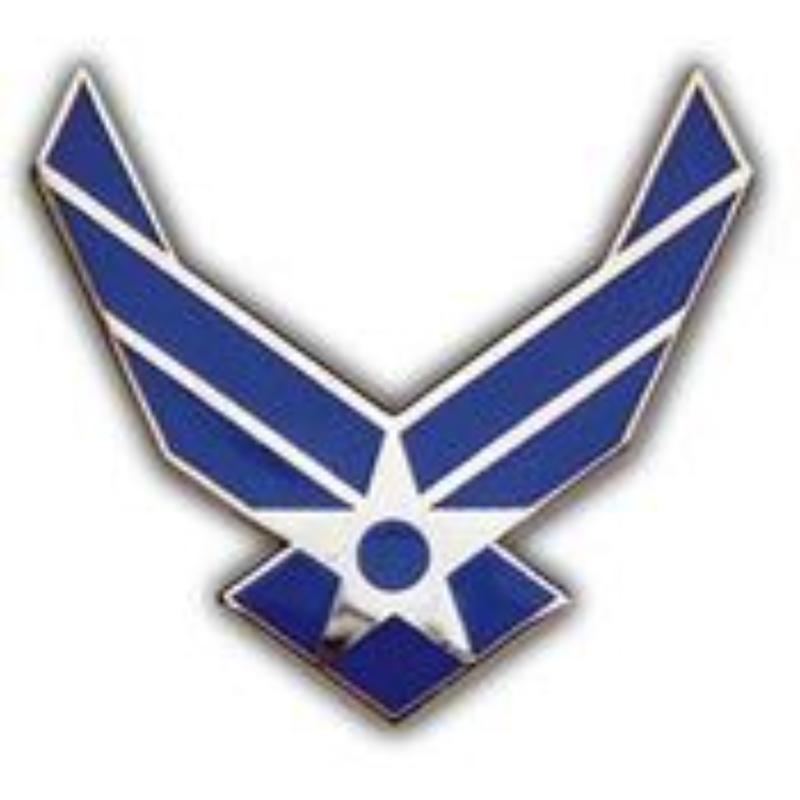 P14211 Pin - USAF Symbol - Reg - 1.625 in.