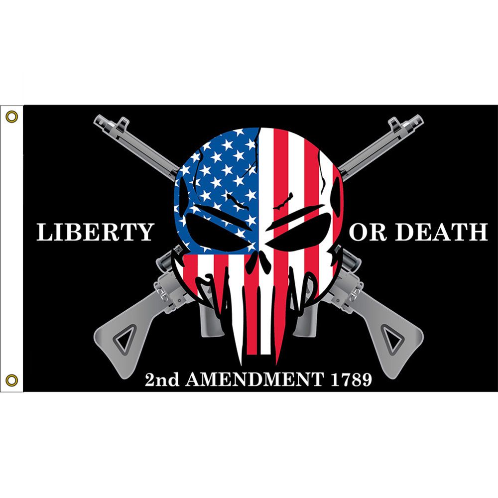 F1823 Flag - 2nd Amendment, Sniper - 3 x 5 ft.