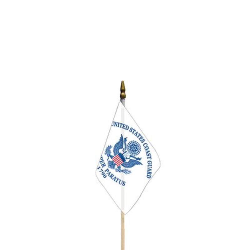 F6312 Flag - United States Coast Guard - 4 x 6 in.