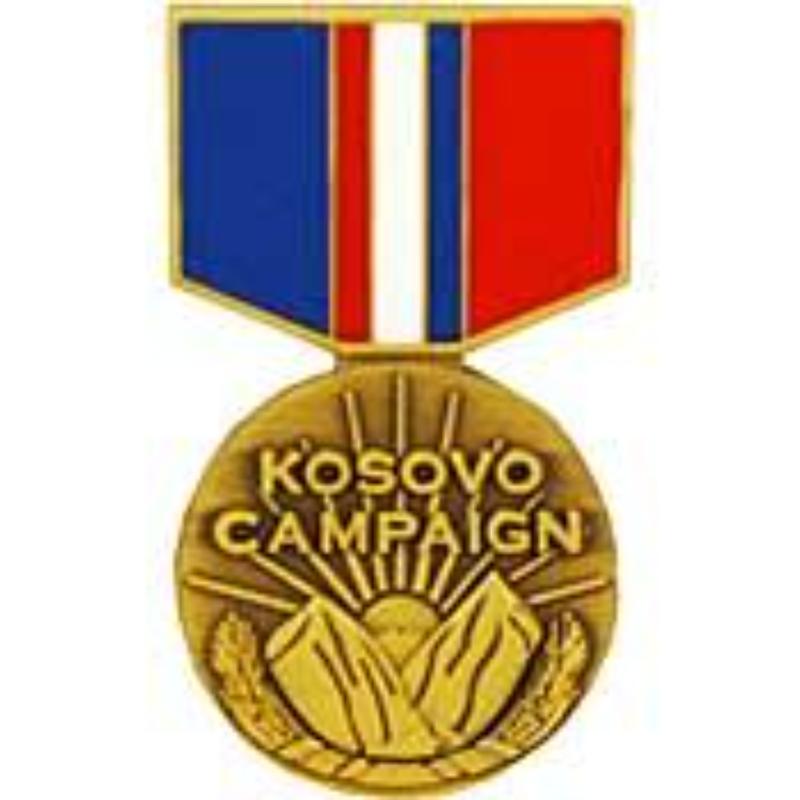 P14287 Pin - Medal, Kosovo Campaign - 1.181 in.