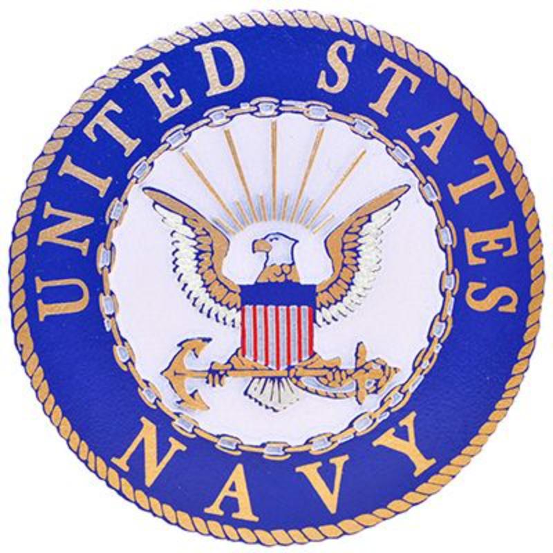 MG0101 Magnet - USN, Logo - 2.625 in.