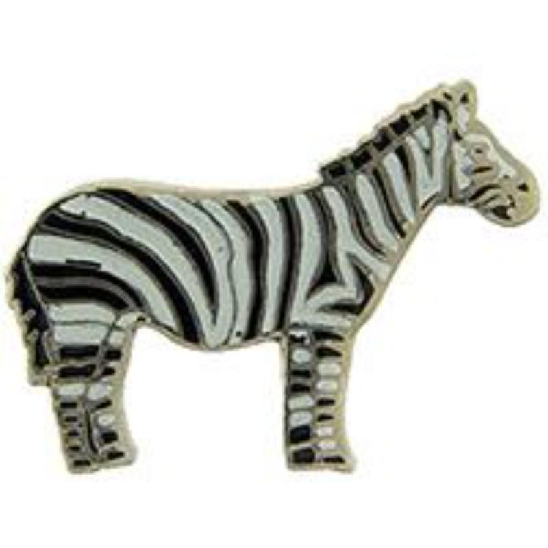 P00227 Pin - Zebra - 1 in.