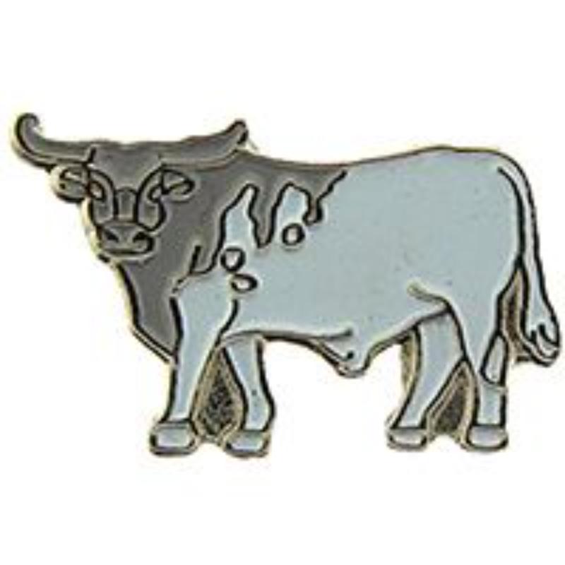 P00288 Pin - Bull, TX Longhorn - 1 in.