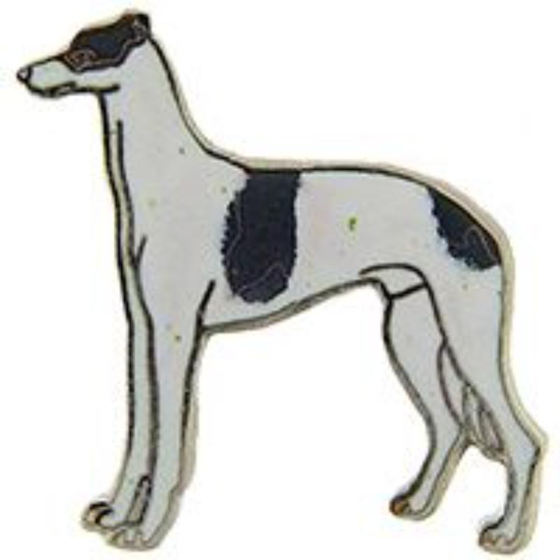 P00330 Pin - Dog, Greyhound - 1 in.