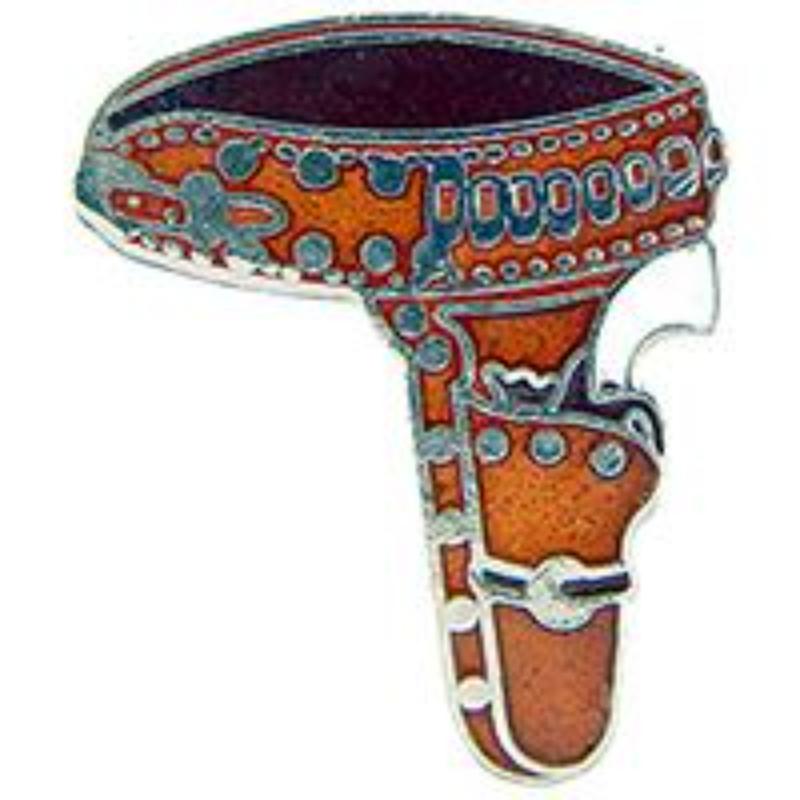 P00579 Pin - Gun, Holstered - 1 in.