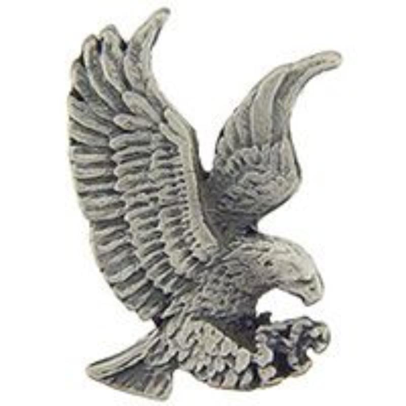 P00727 Pin - Eagle, Pewter - 1 in.