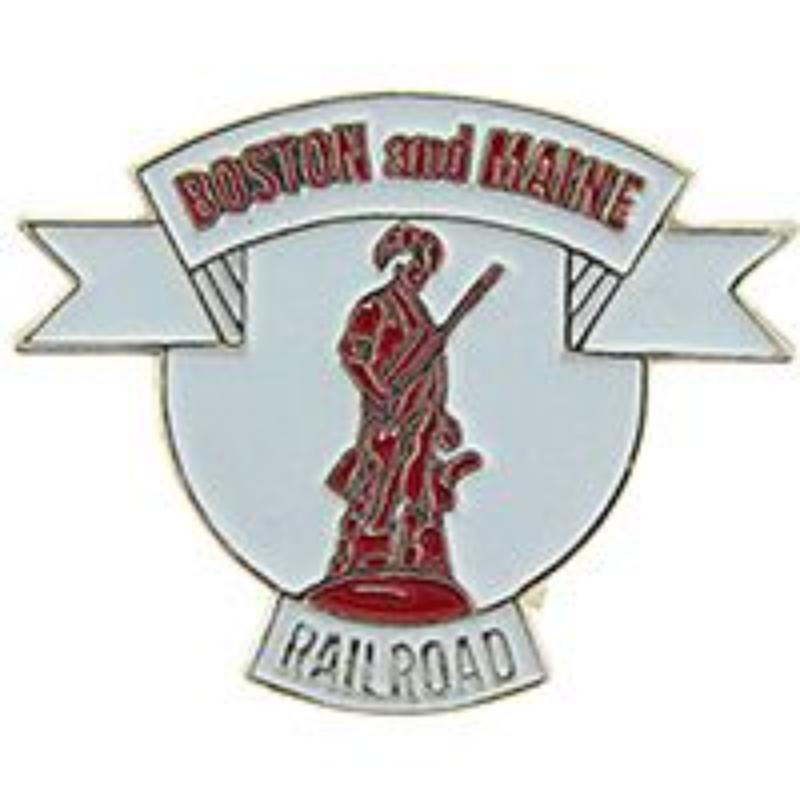 P01189 Pin - RR, Boston & Maine Old - 1 in.