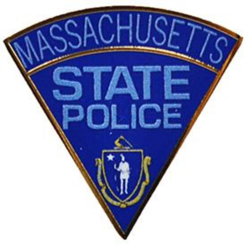 Picture of Eagle Emblems P02521 Pin - Police Patch&#44; Massachusetts - 1.125 in.