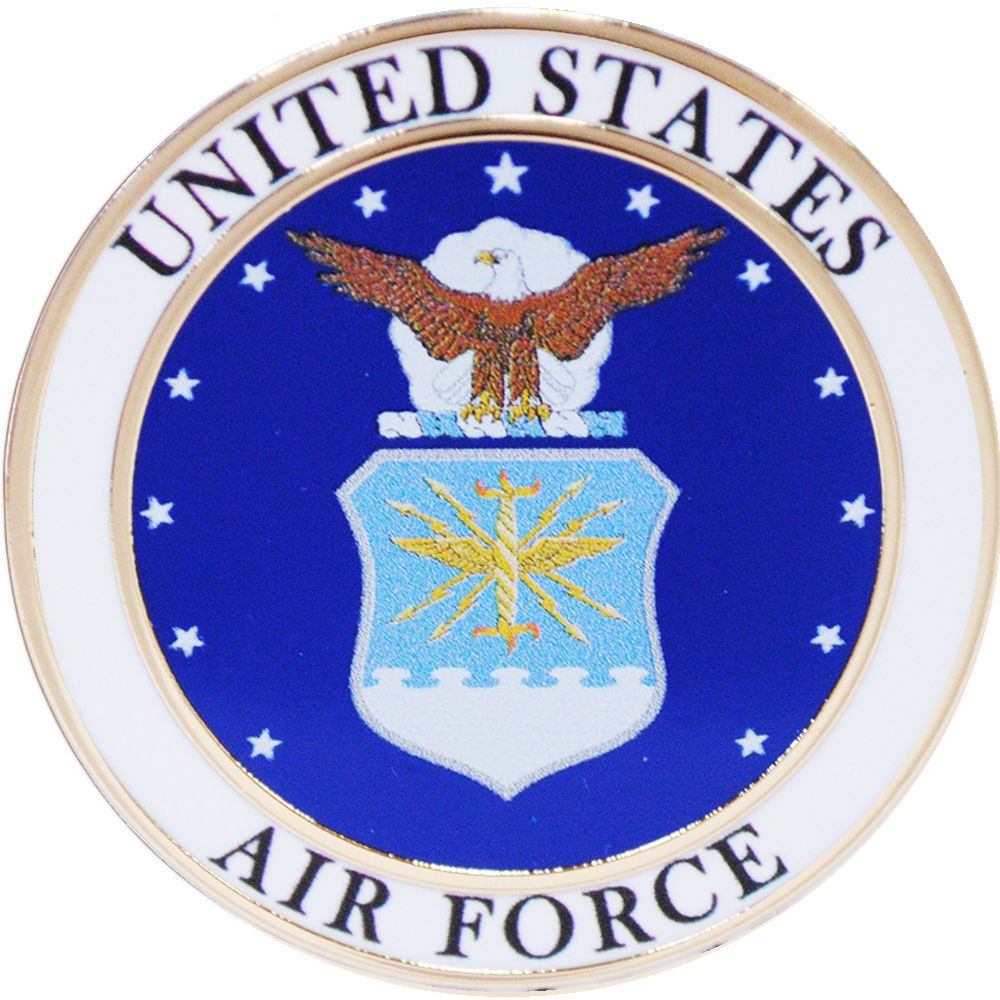P03629 Pin - USAF Emblem E - Large - 1.5 in.