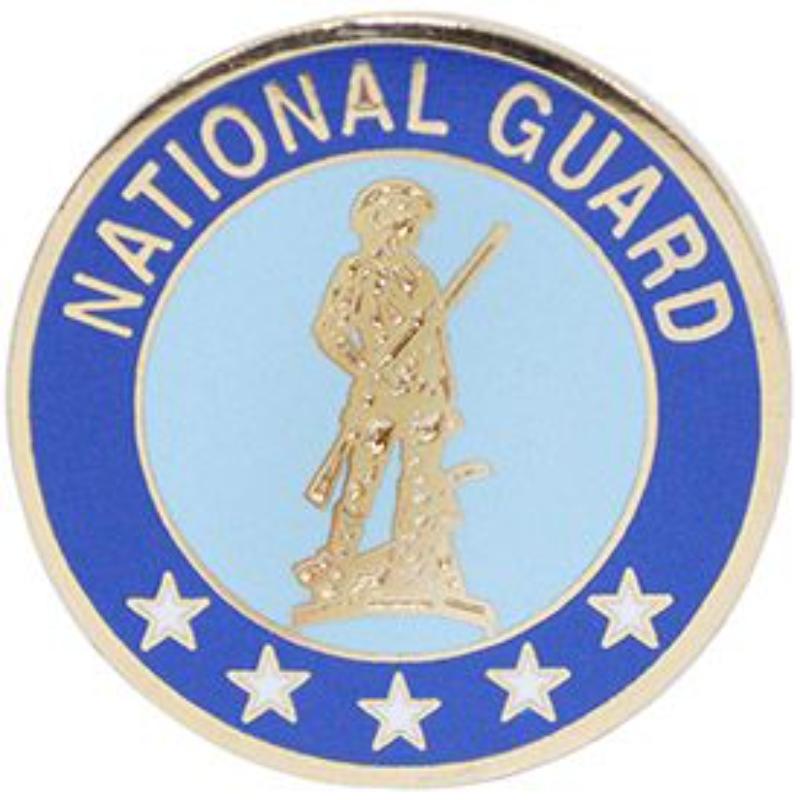 P03659 Pin - National Guard E - Extra Large - 1.5 in.
