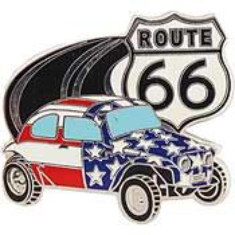 P07052 Pin - Car, VW, Route 66 - 1 in.